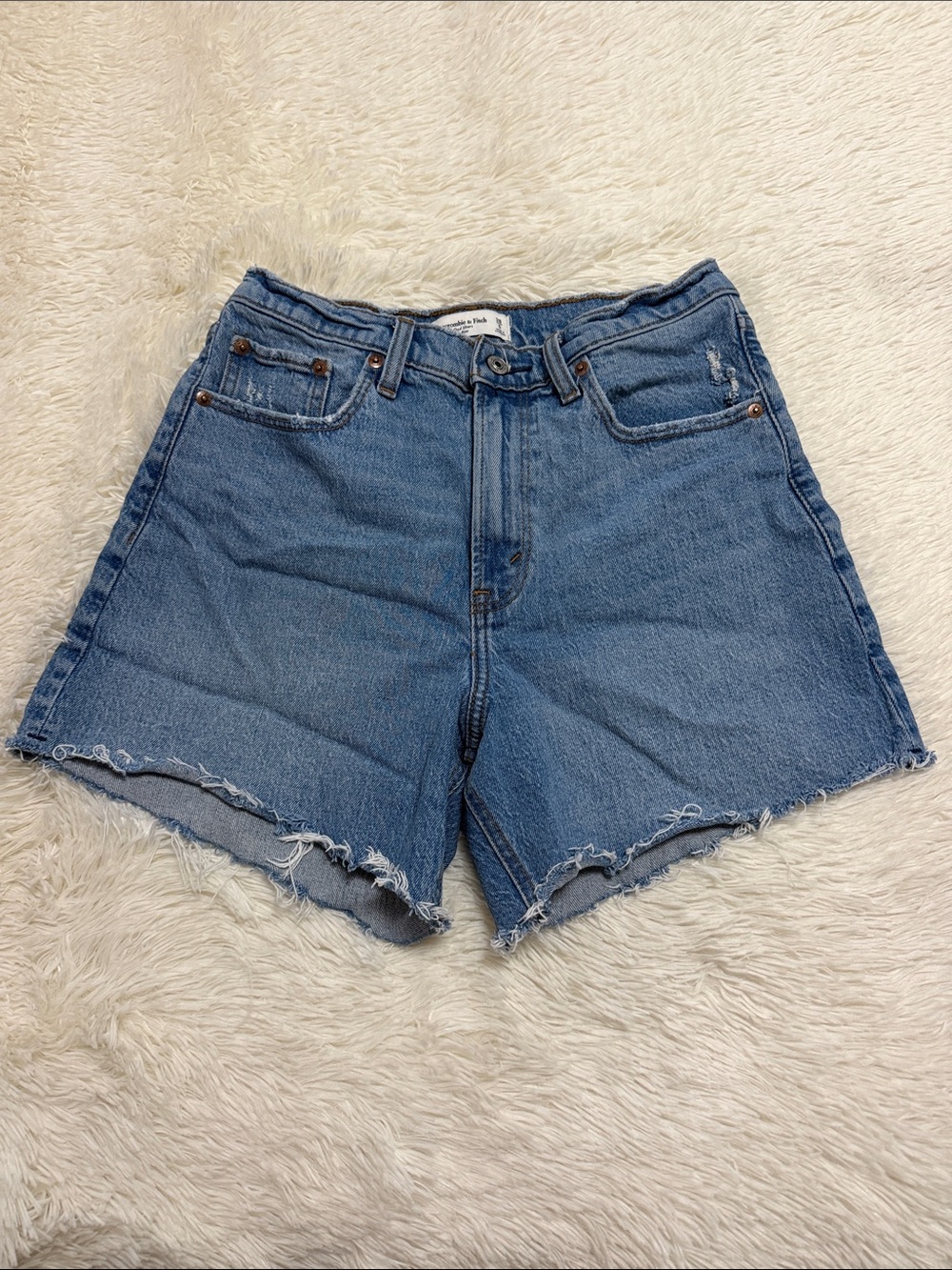 Abercrombie & Fitch The Dad Short High Rise